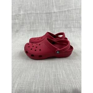 Crocs Classic Red Clogs Size M5 W7